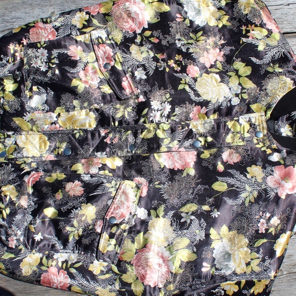 Free People Floral Print Jacket - Picture 11 of 11